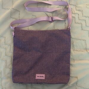 Vera Bradley Lavender and Pink Crossbody Bag